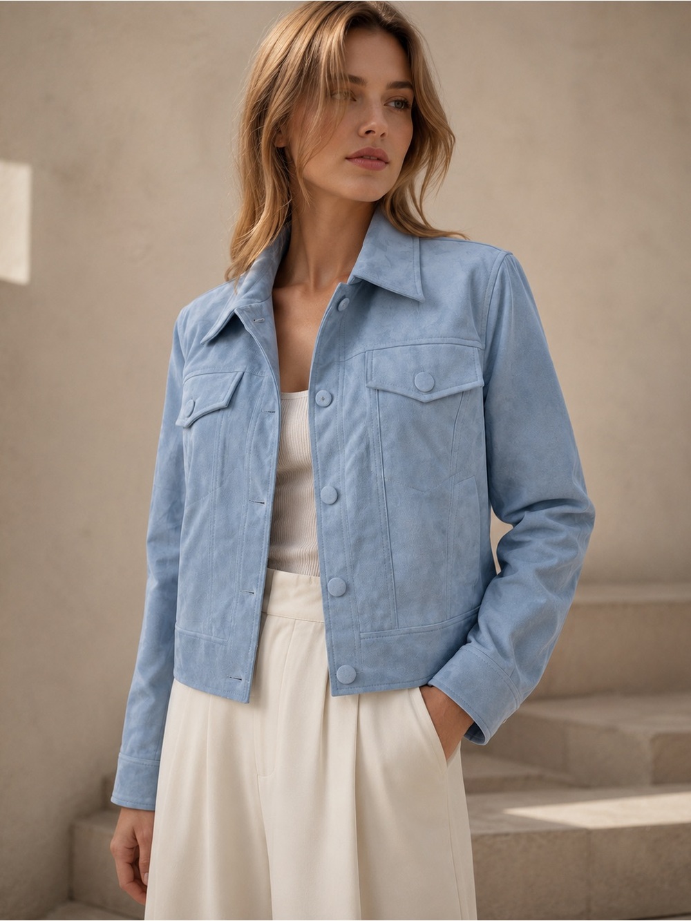NWT Walter Baker Kacey  Suede  Jacket size L
